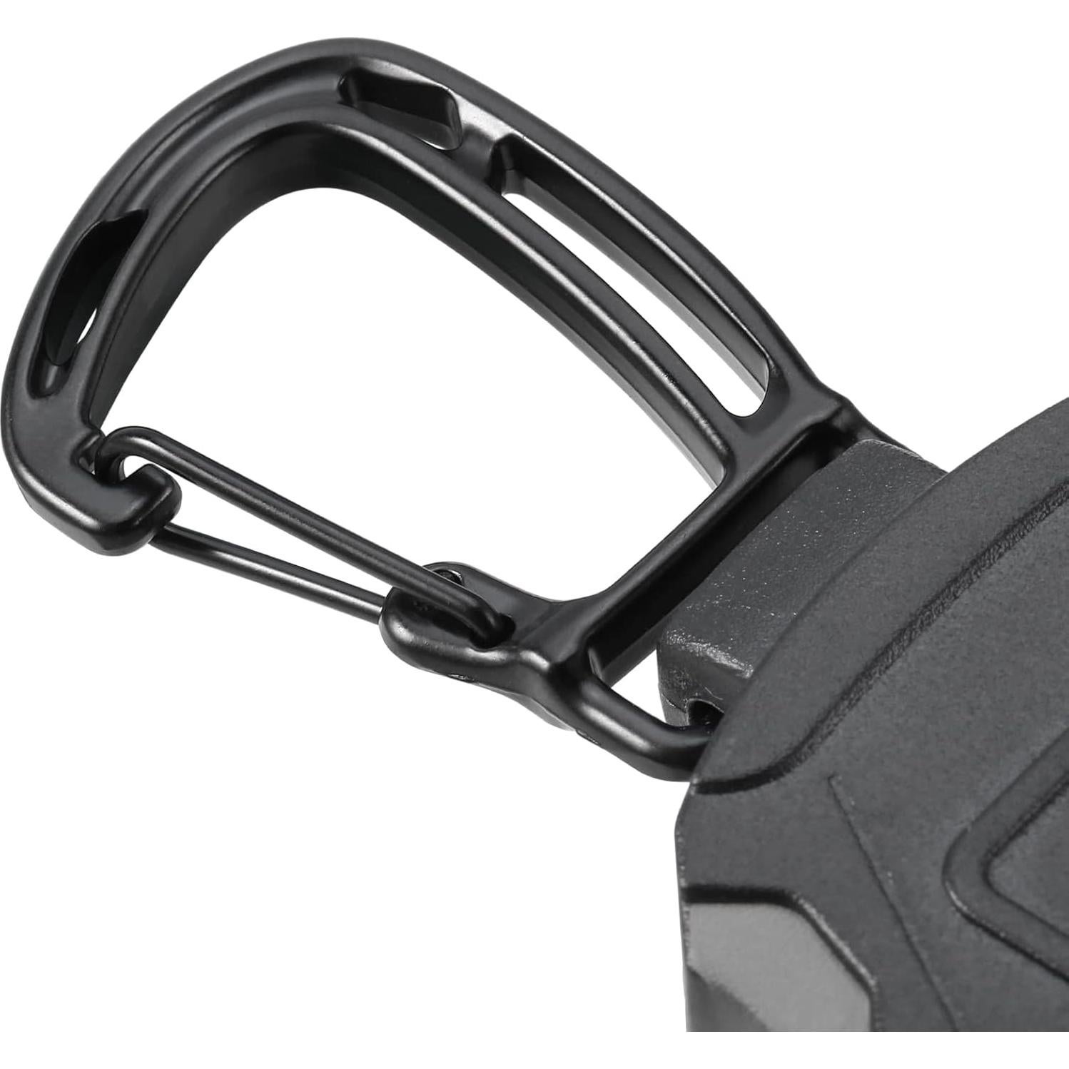 Paquete de 2 llaveros retráctiles SHENGXIN con mosquetón