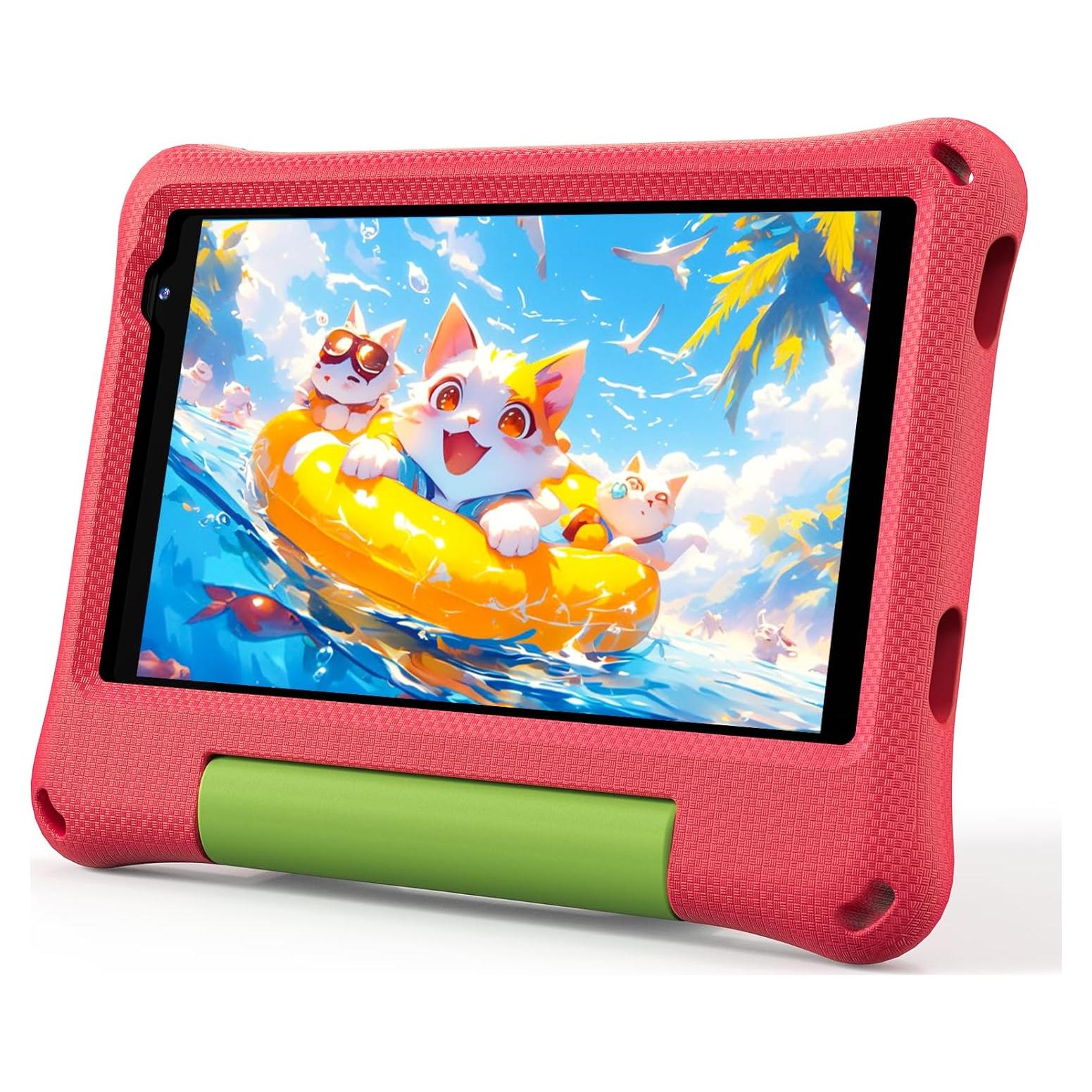 Tableta para Niños CALLSKY-NOTE 8" Android 14 64GB Rojo