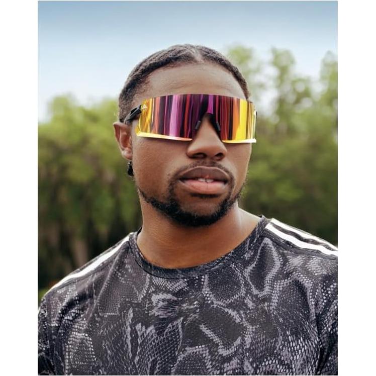 Gafas de Sol Redondas Adidas SP001020N63 63mm Negro Mate