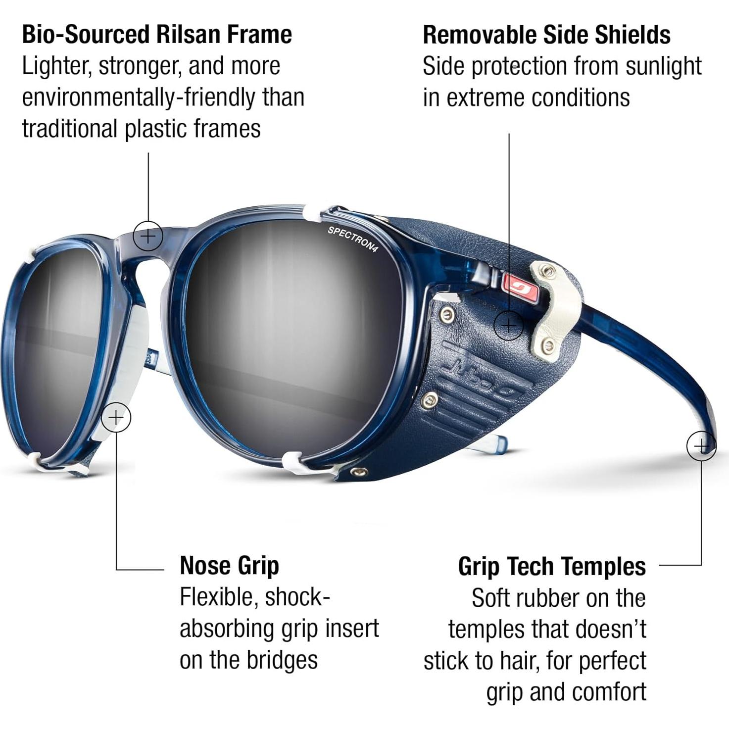 Gafas de sol Julbo Millennium fotocromáticas con protectores