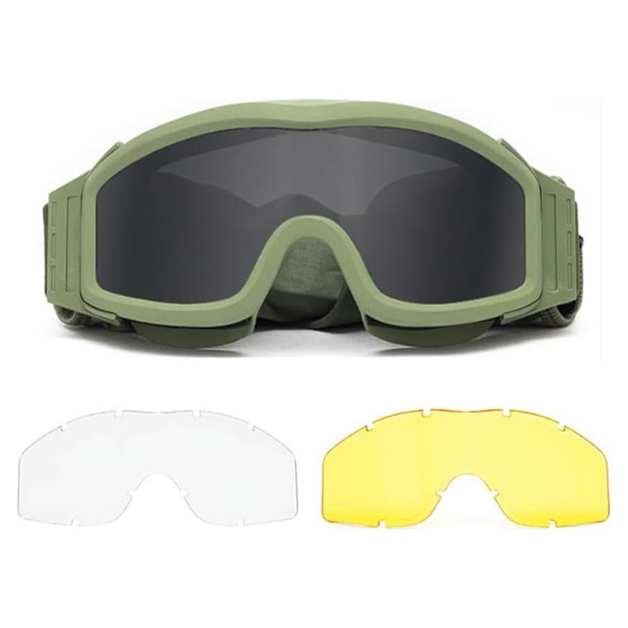 Gafas de Seguridad LEJUNJIE con 3 Lentes Intercambiables