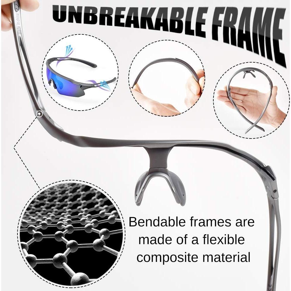 Gafas de Ciclismo HUBO Sports HB502L Polarizadas UV400