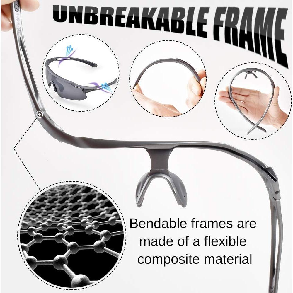 Gafas de Ciclismo HUBO Sports HB502L Polarizadas UV400