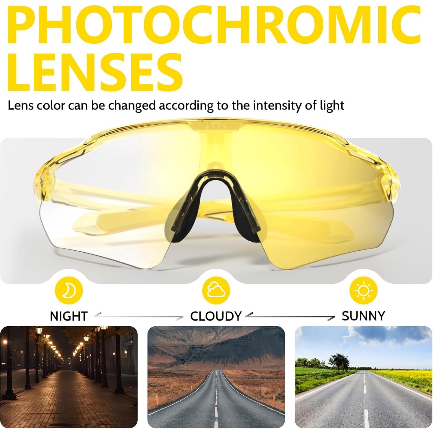 Gafas de Ciclismo HUBO Sports HB502L Polarizadas UV400