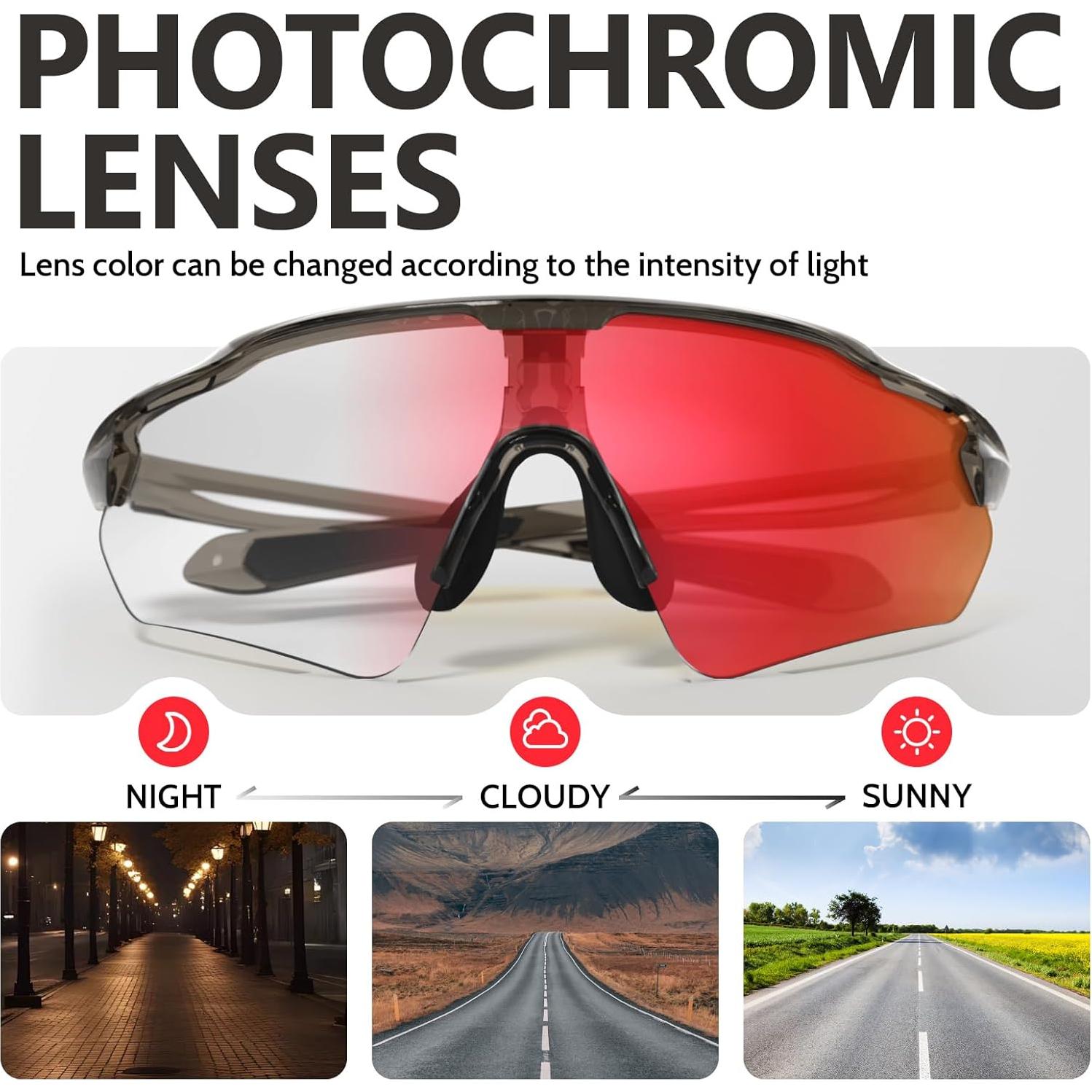 Gafas de Ciclismo HUBO Sports HB502L Polarizadas UV400