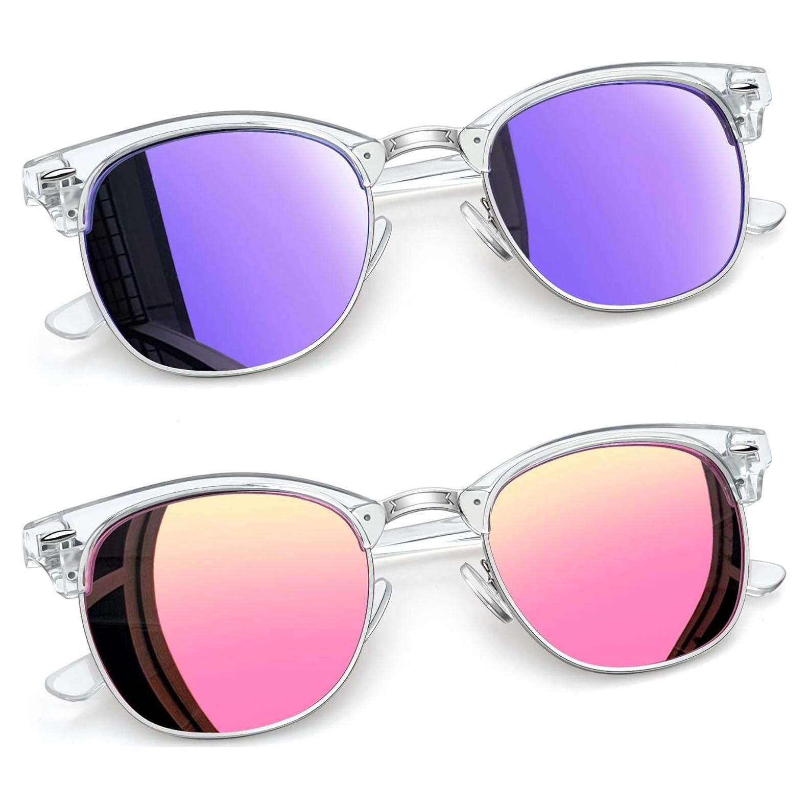 Gafas de sol Joopin unisex polarizadas UV400 medio marco