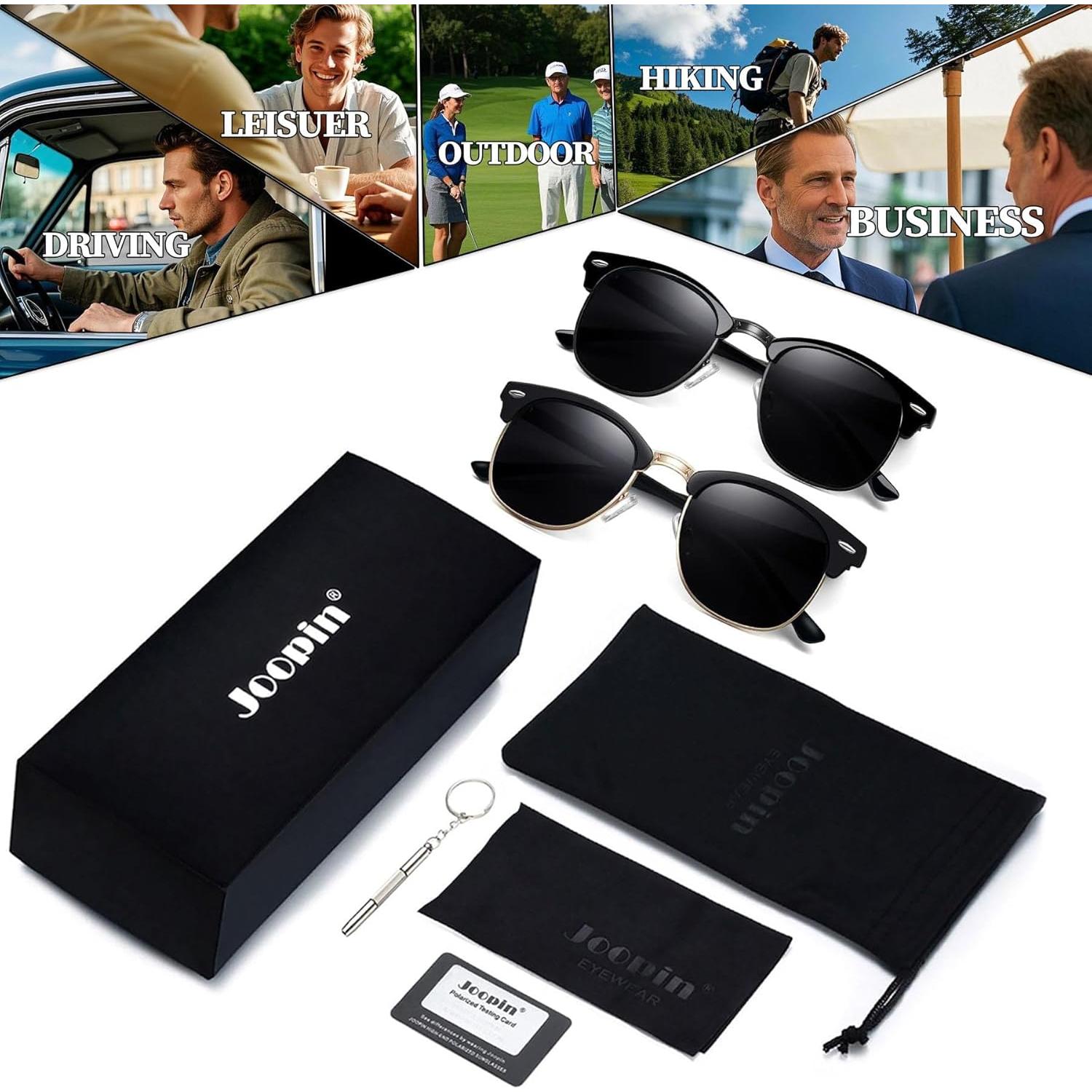 Gafas de sol Joopin H9041 polarizadas UV400 unisex