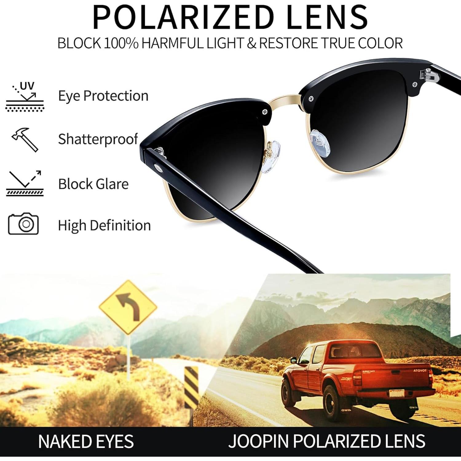 Gafas de sol Joopin H9041 polarizadas UV400 unisex