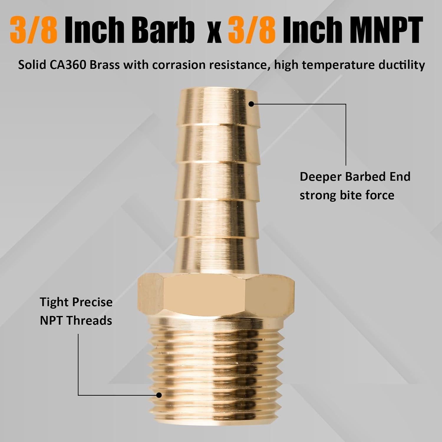 Kit de 156 Conectores de Línea de Combustible DYTCYL