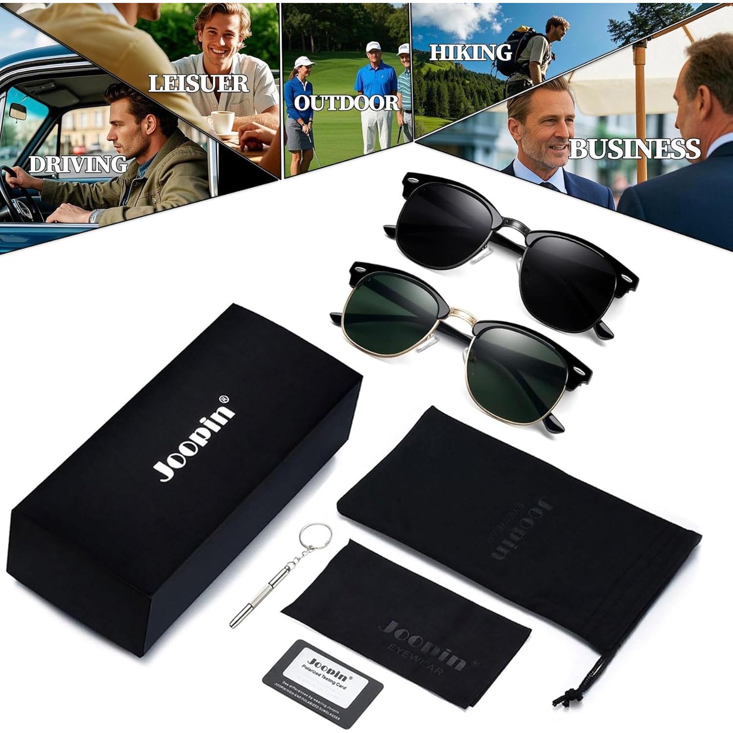 Gafas de sol Joopin H9041 polarizadas UV400 unisex