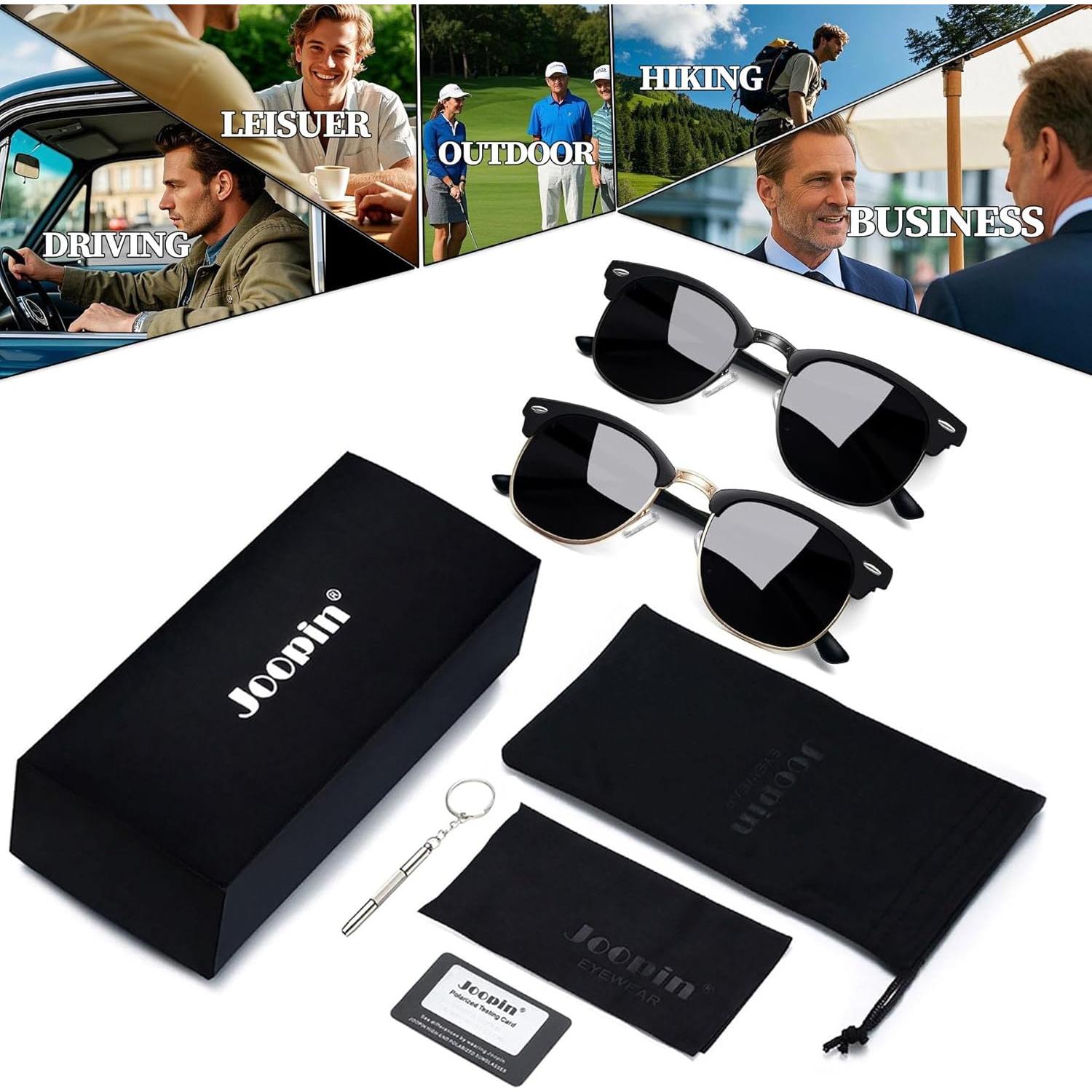 Gafas de sol Joopin H9041 polarizadas UV400 unisex