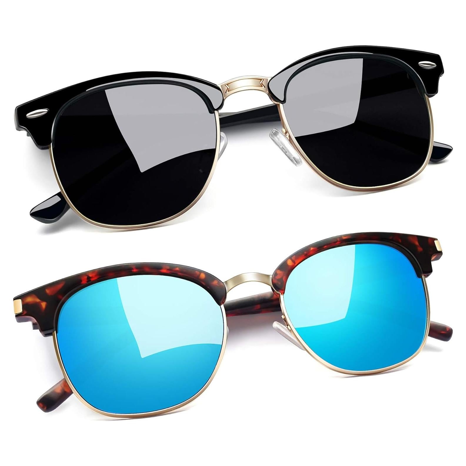 Gafas de sol Joopin unisex polarizadas UV400 medio marco