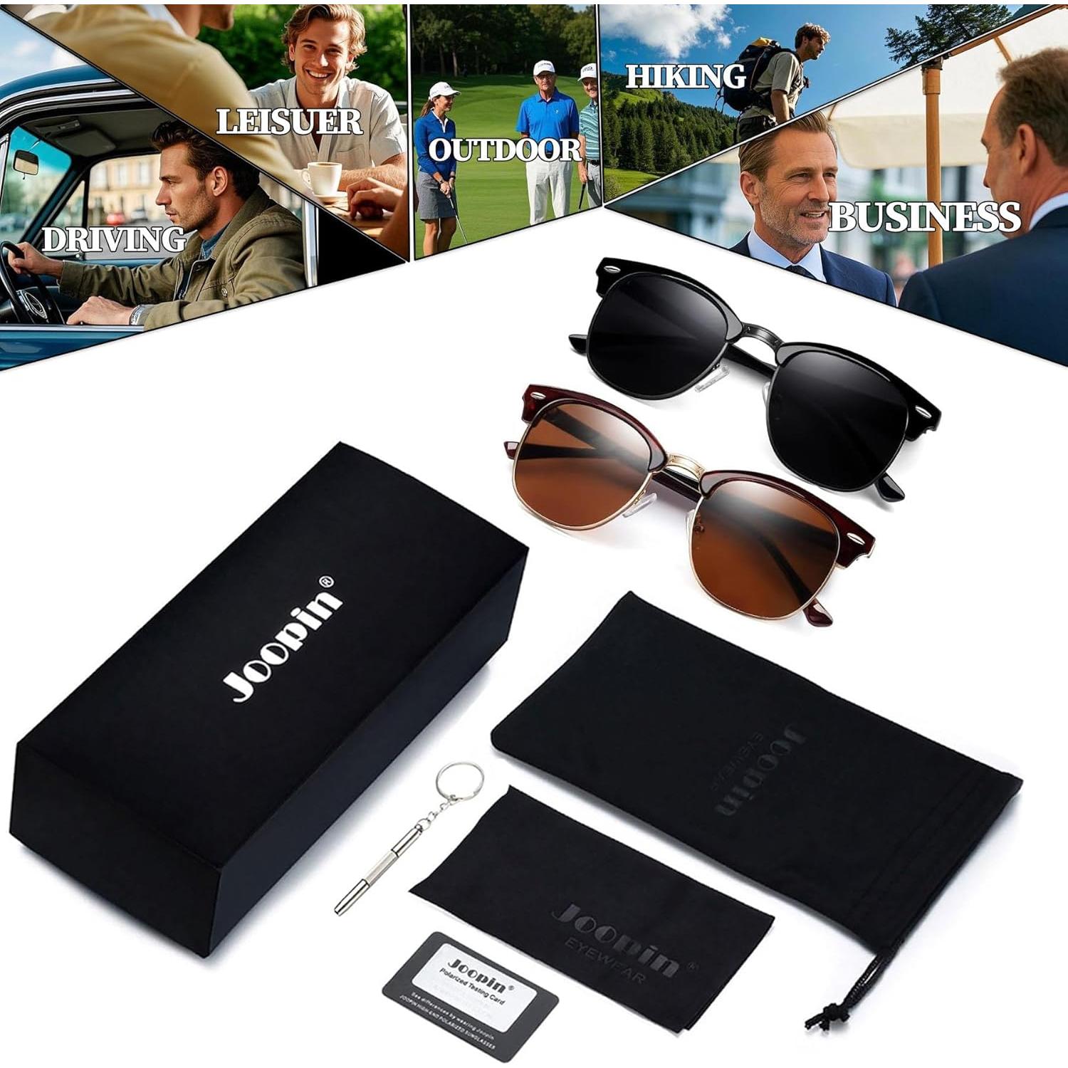 Gafas de sol Joopin H9041 polarizadas UV400 unisex