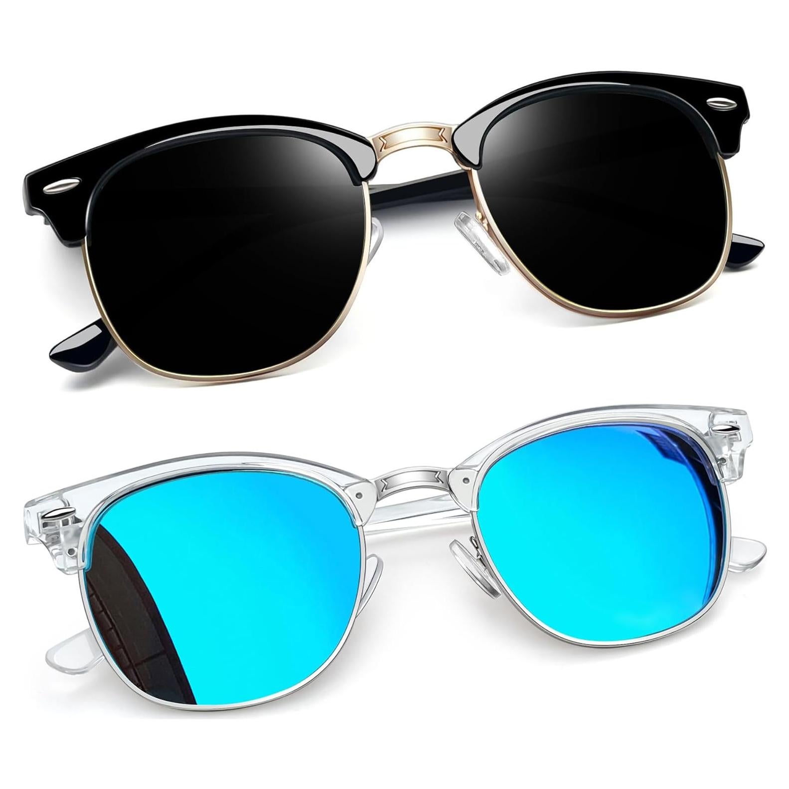 Gafas de sol Joopin unisex polarizadas UV400 - 2 piezas