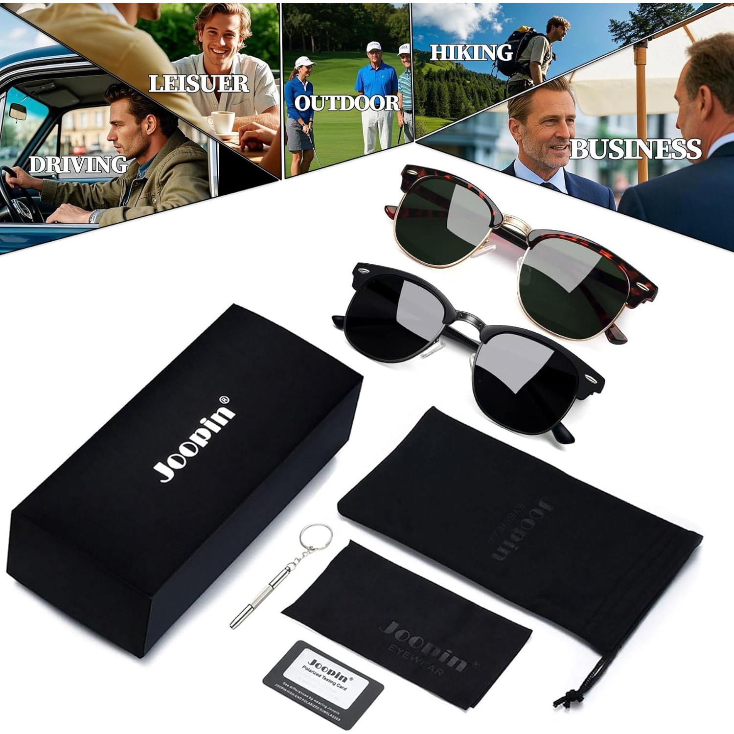 Gafas de sol Joopin H9041 polarizadas UV400 unisex