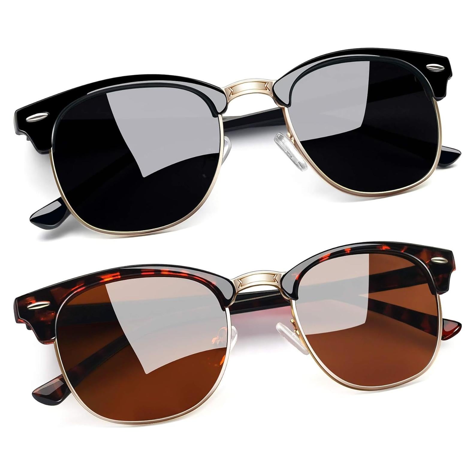 Gafas de sol Joopin unisex polarizadas UV400 medio marco