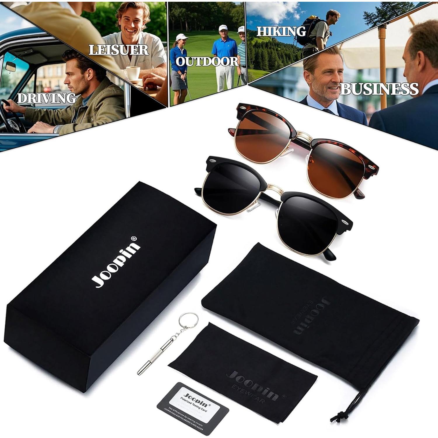 Gafas de sol Joopin H9041 polarizadas UV400 unisex