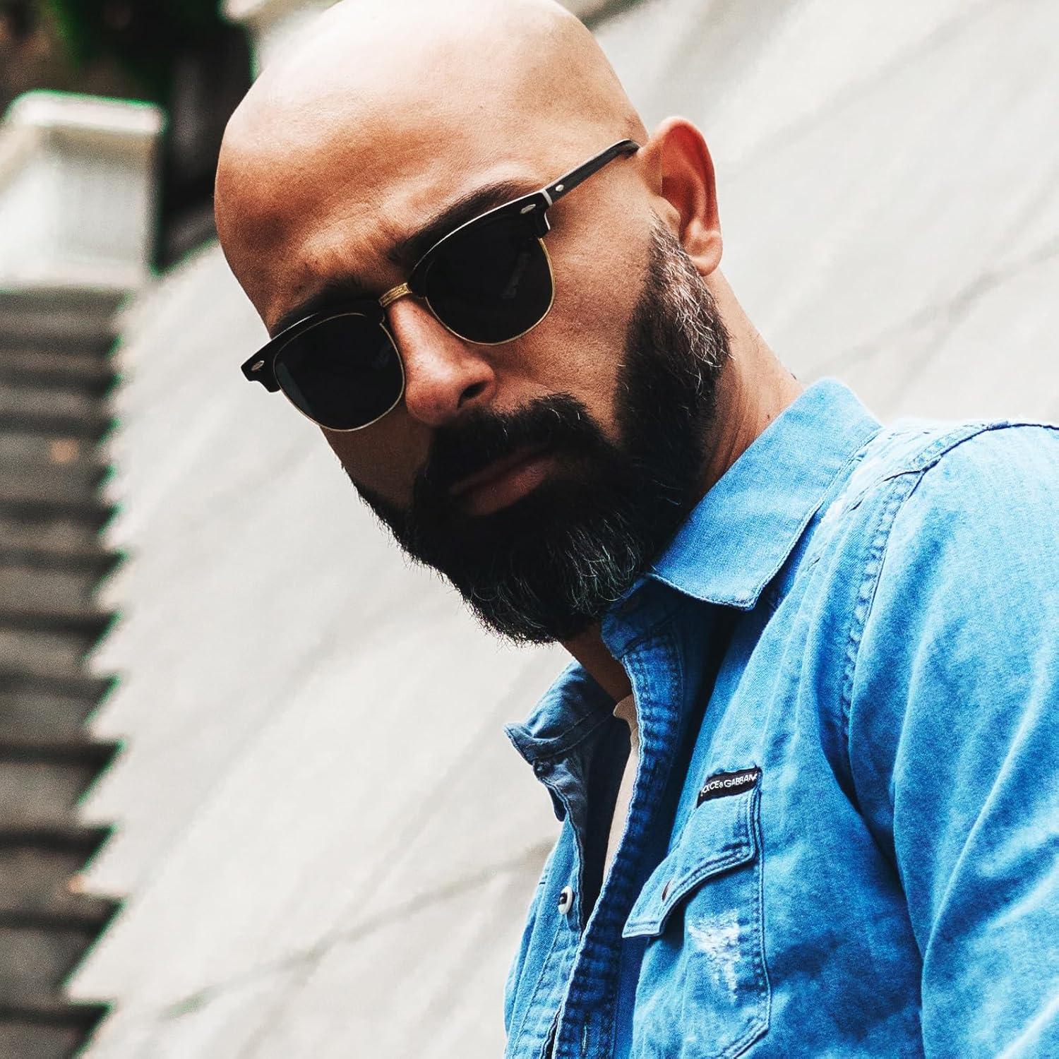 Gafas de sol Joopin polarizadas UV400 unisex medio marco