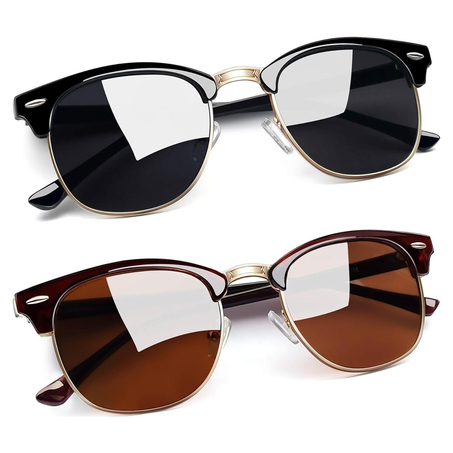 Gafas de sol Joopin unisex polarizadas UV400 medio marco