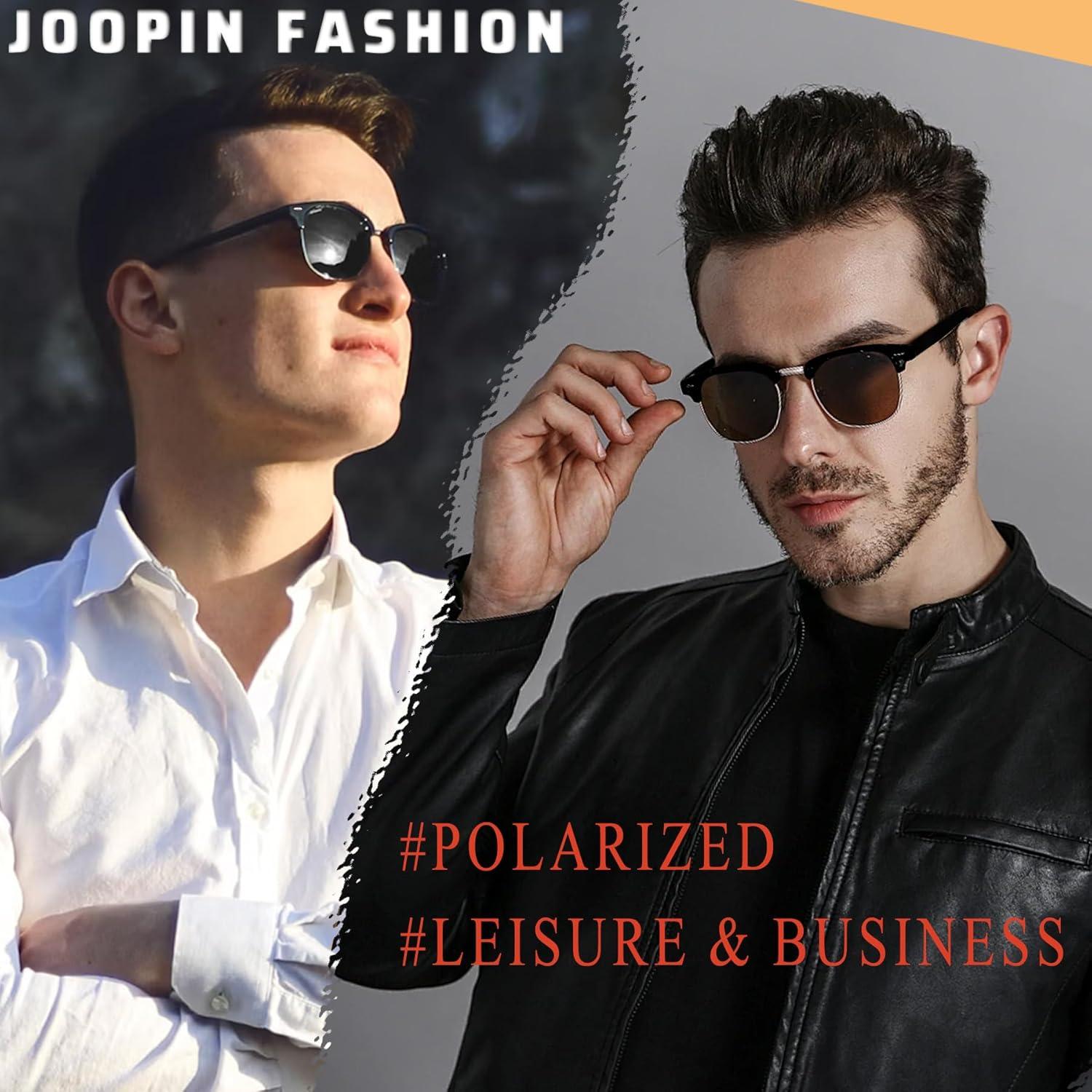 Gafas de sol Joopin unisex polarizadas UV400 medio marco