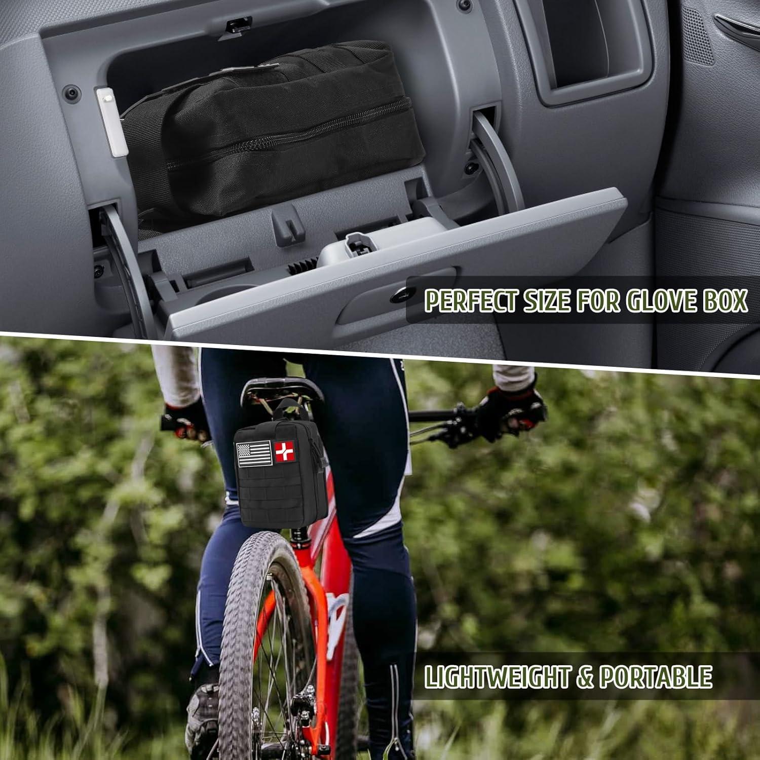 Kit de Supervivencia 170 Piezas Abpir para Camping y Senderismo