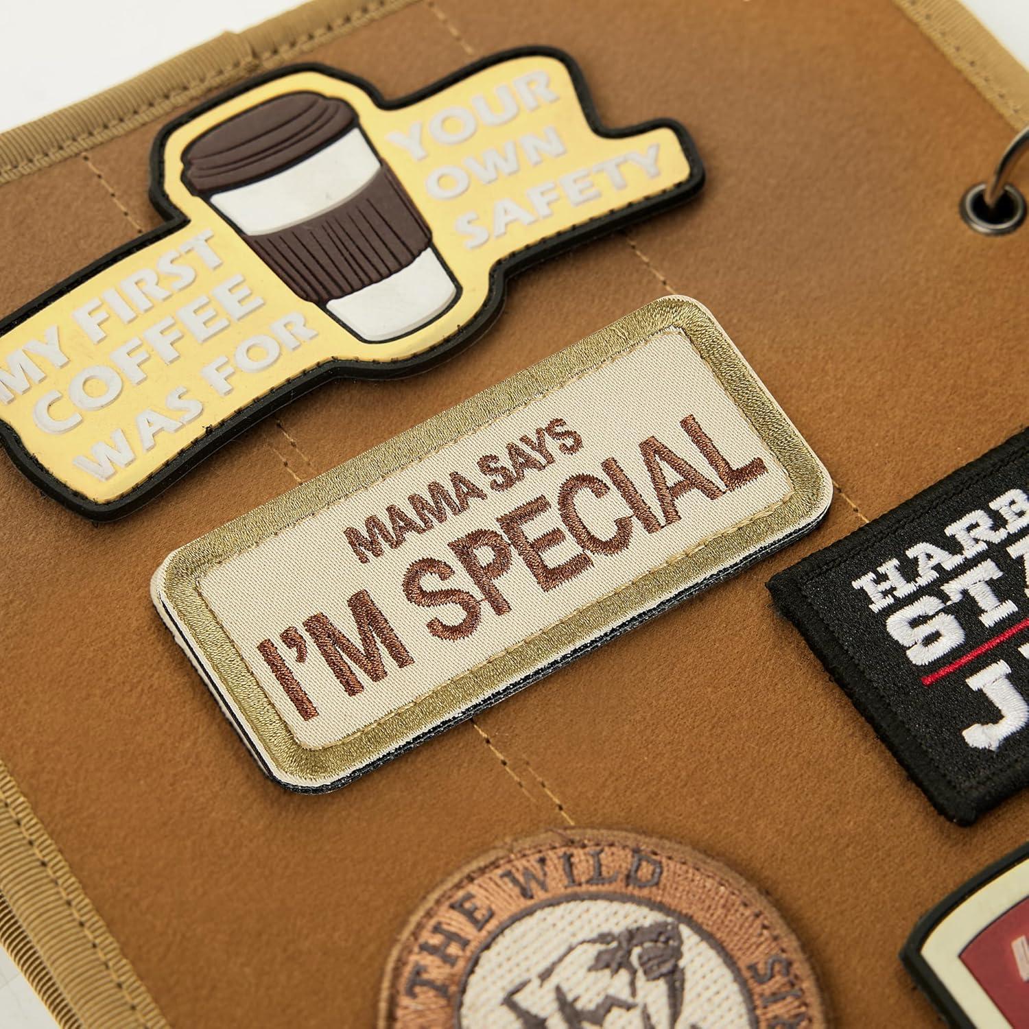 Parche Táctico OneTigris TG-MSTA Bordado 8.89x4.06cm