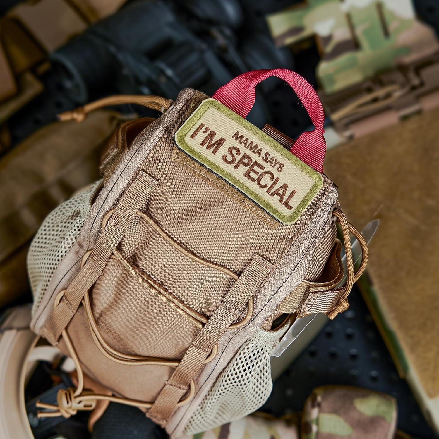 Parche Táctico OneTigris TG-MSTA Bordado 8.89x4.06cm