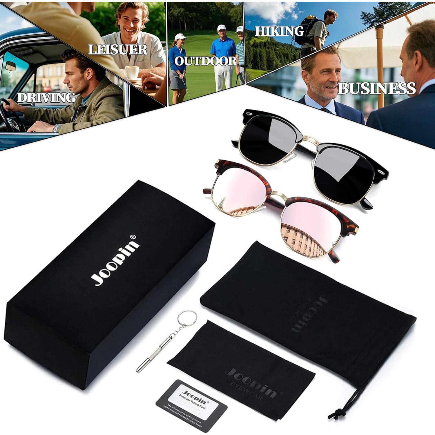 Gafas de sol Joopin H9041 polarizadas UV400 unisex