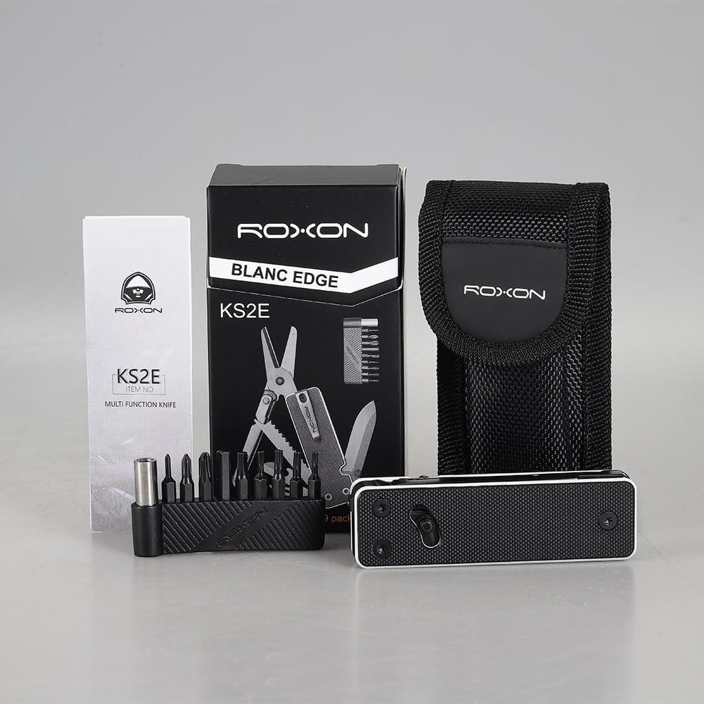 Mini Herramienta Multifuncional Roxon KS2E 13 en 1 Acero D2