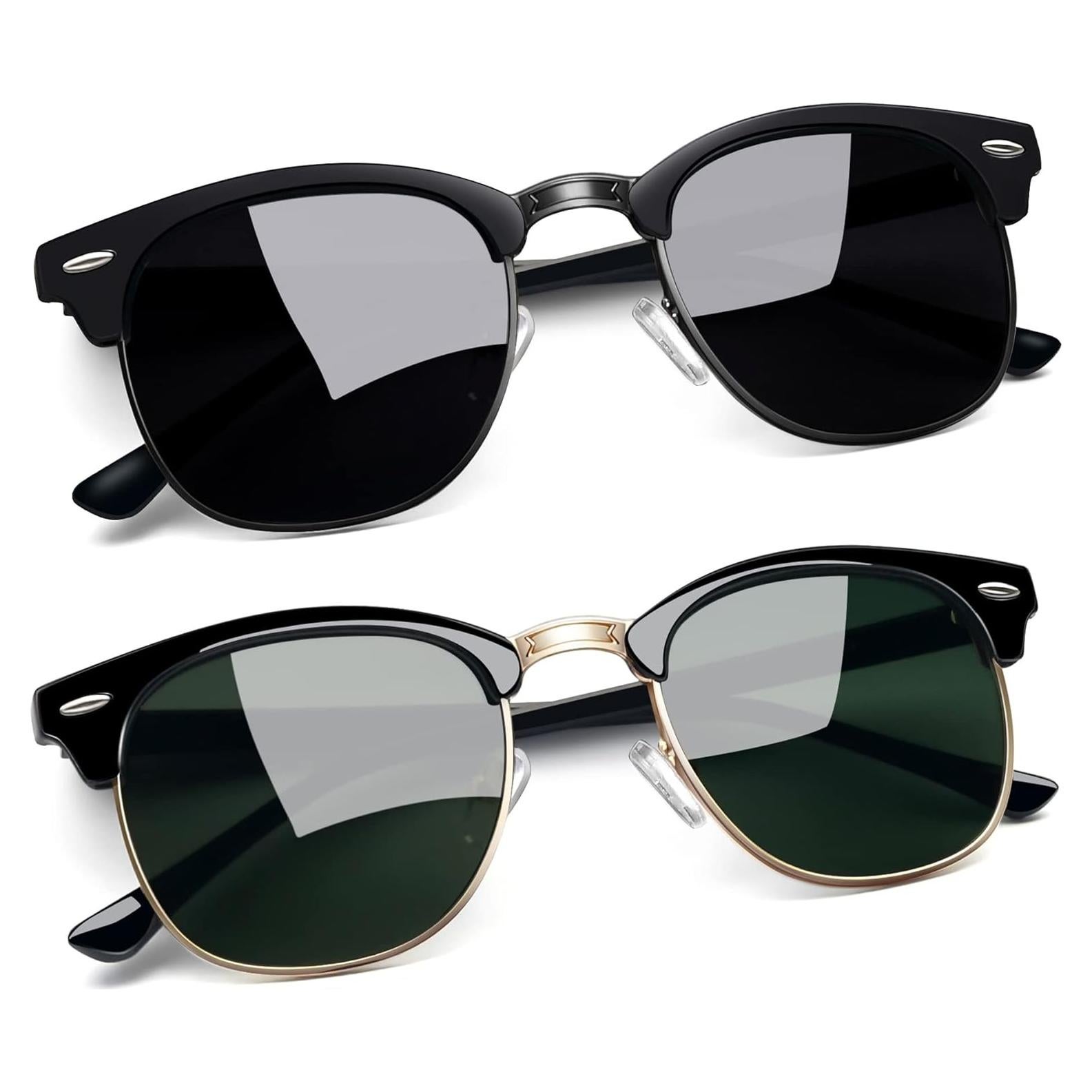 Gafas de sol Joopin polarizadas UV400 unisex medio marco