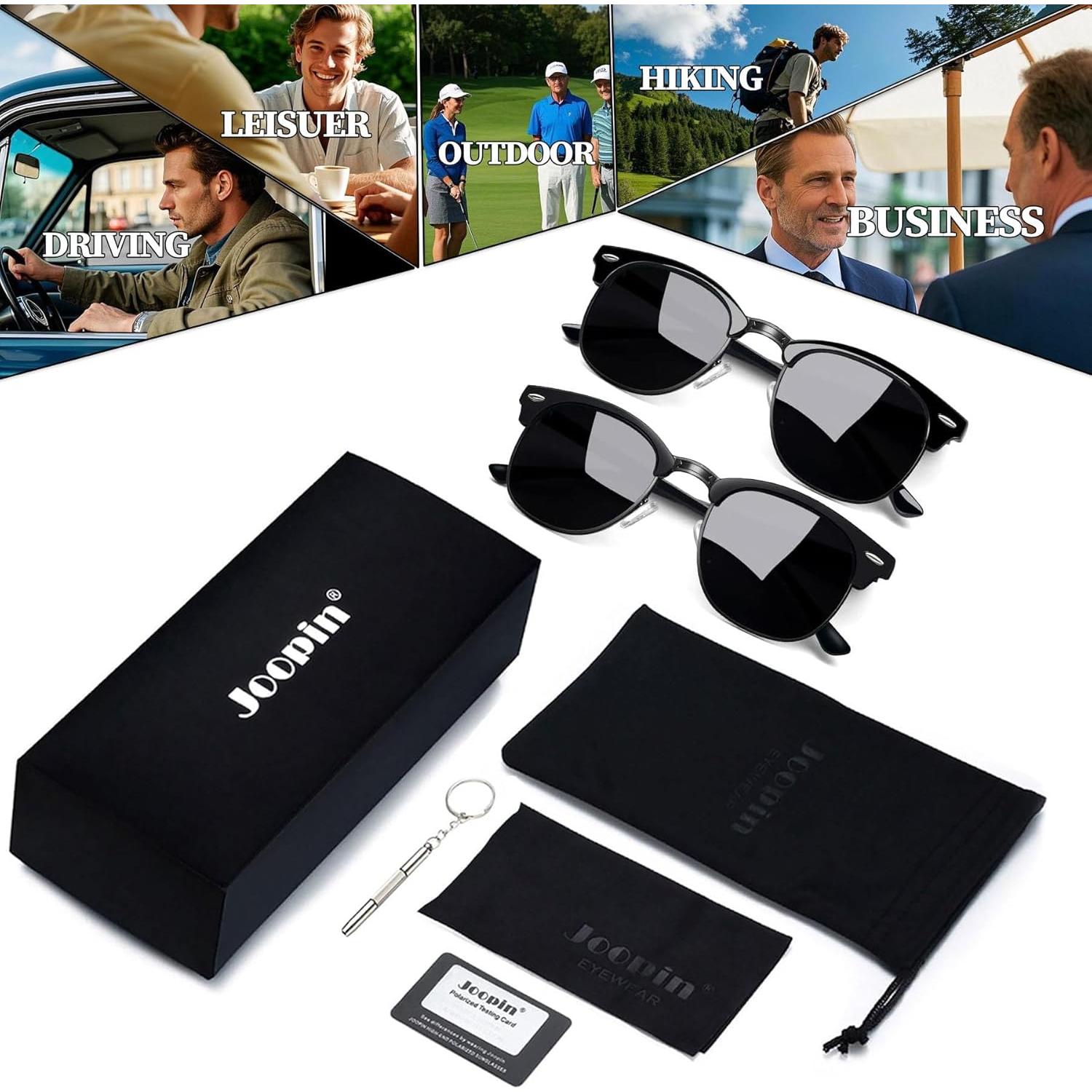 Gafas de sol Joopin H9041 polarizadas UV400 unisex