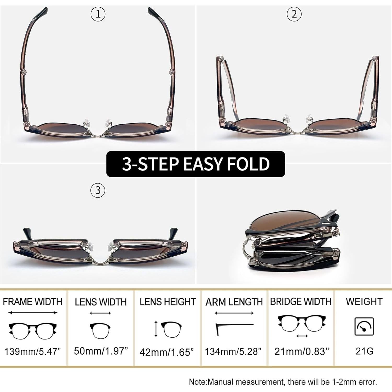 Gafas de sol Joopin H9041 plegables polarizadas UV400