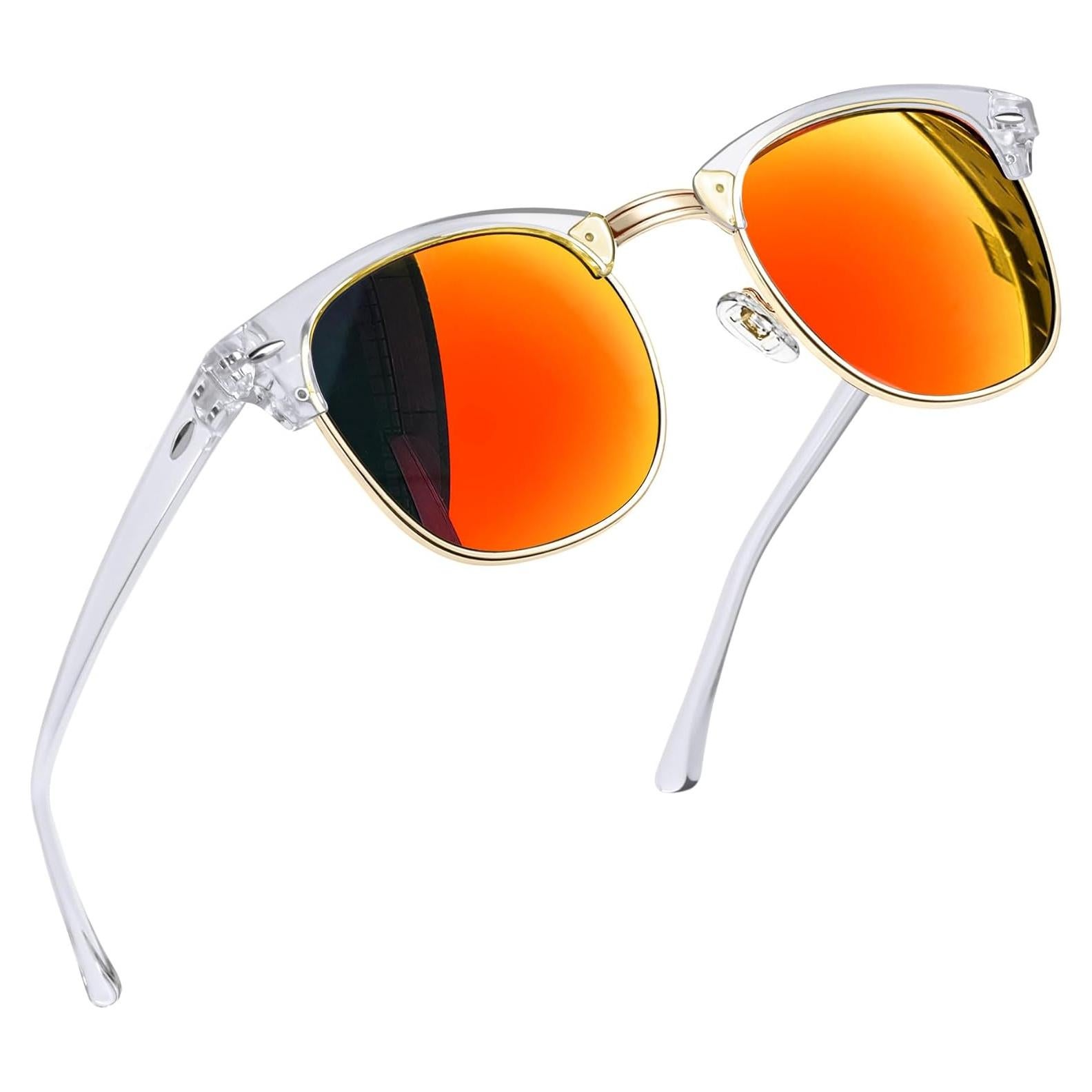 Gafas de sol Joopin H9041 polarizadas UV400 unisex rojas