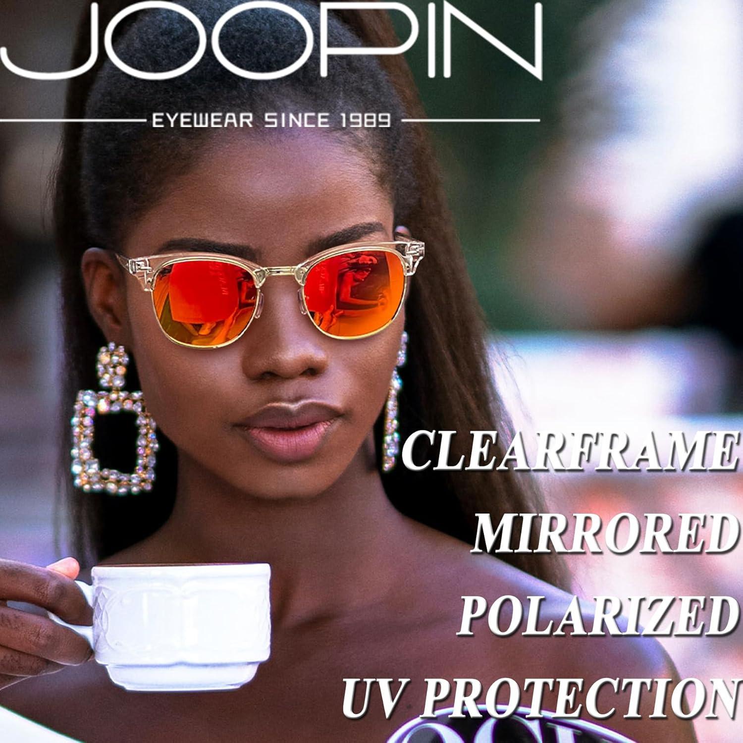 Gafas de sol Joopin H9041 polarizadas UV400 unisex rojas