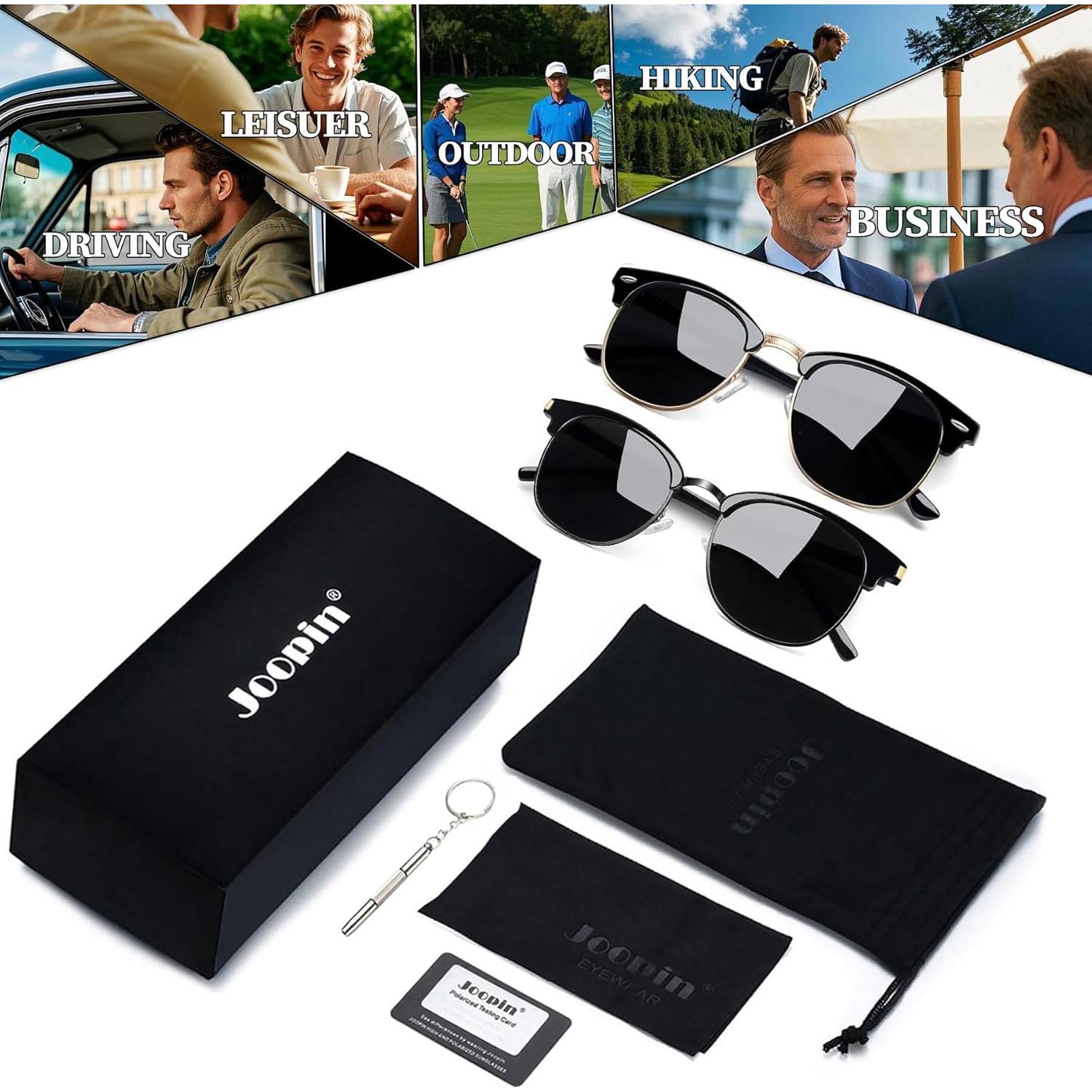 Gafas de sol Joopin H9041 polarizadas UV400 unisex