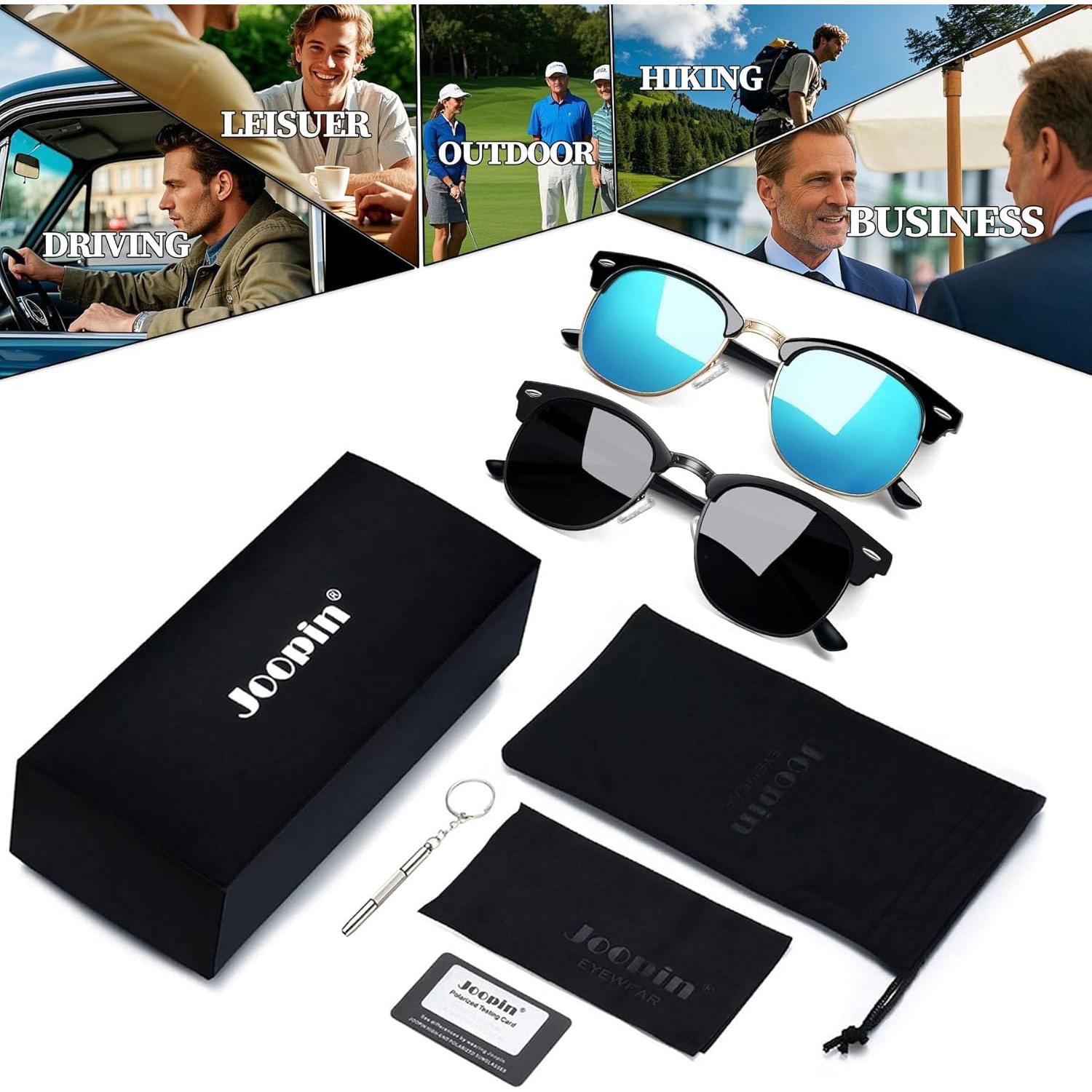 Gafas de sol Joopin H9041 polarizadas UV400 unisex