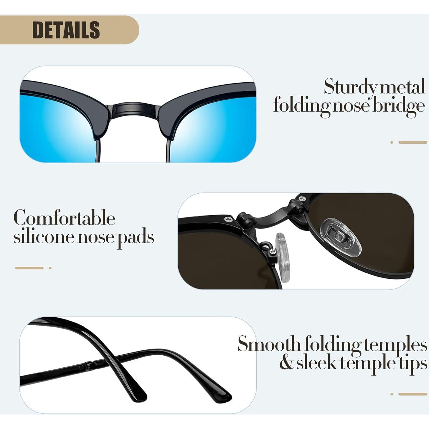 Gafas de sol Joopin H9041 plegables polarizadas UV400