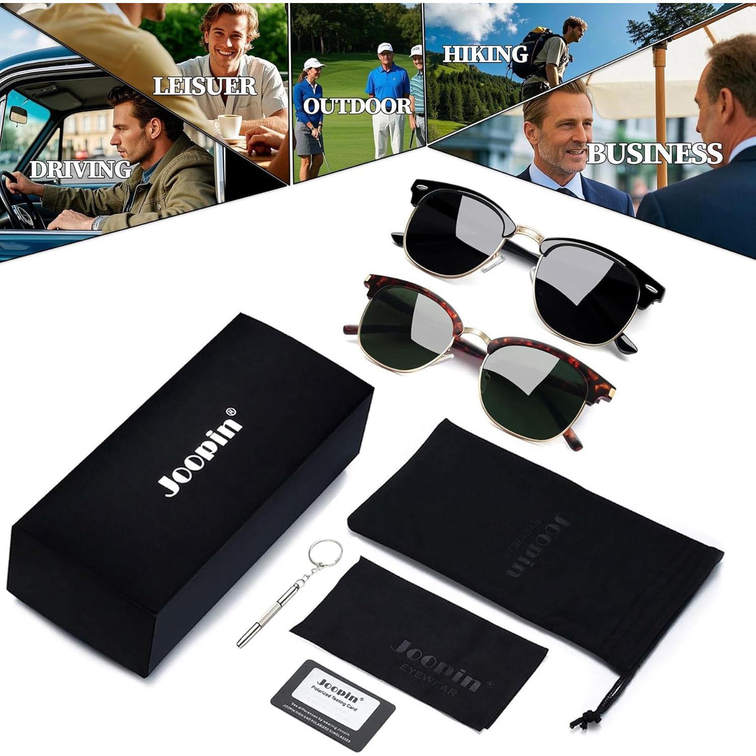 Gafas de sol Joopin H9041 polarizadas UV400 unisex