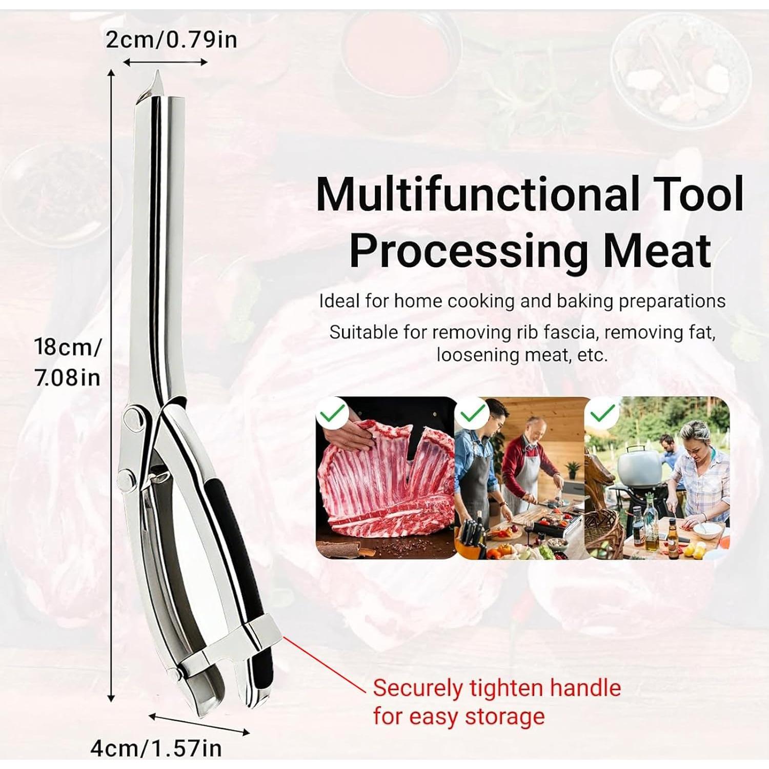Herramienta de Eliminación de Membrana de Costilla Cumulus Ribmem Pro - Acero Inoxidable