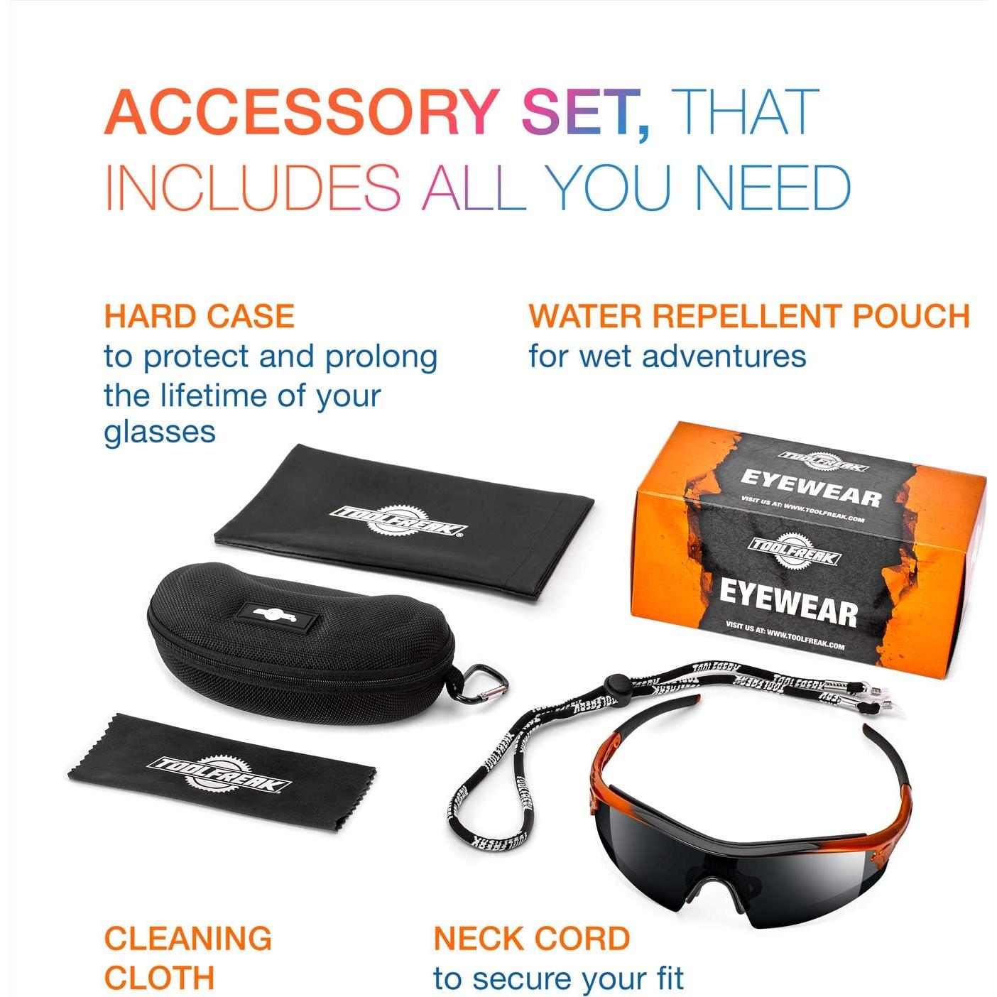 Gafas de Seguridad ToolFreak Reevo - Protección UV y Impacto