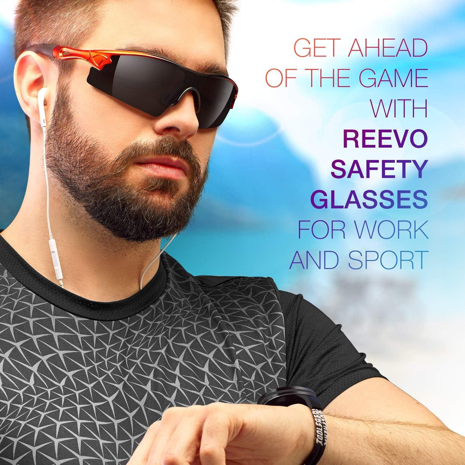 Gafas de Seguridad ToolFreak Reevo - Protección UV y Impacto
