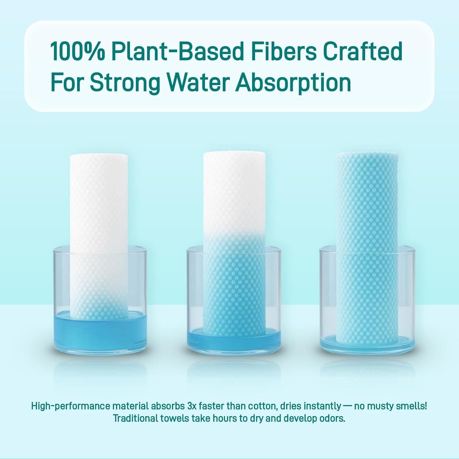 Toallas de Baño Desechables Ditoi XL 30x60 cm, 10 Piezas