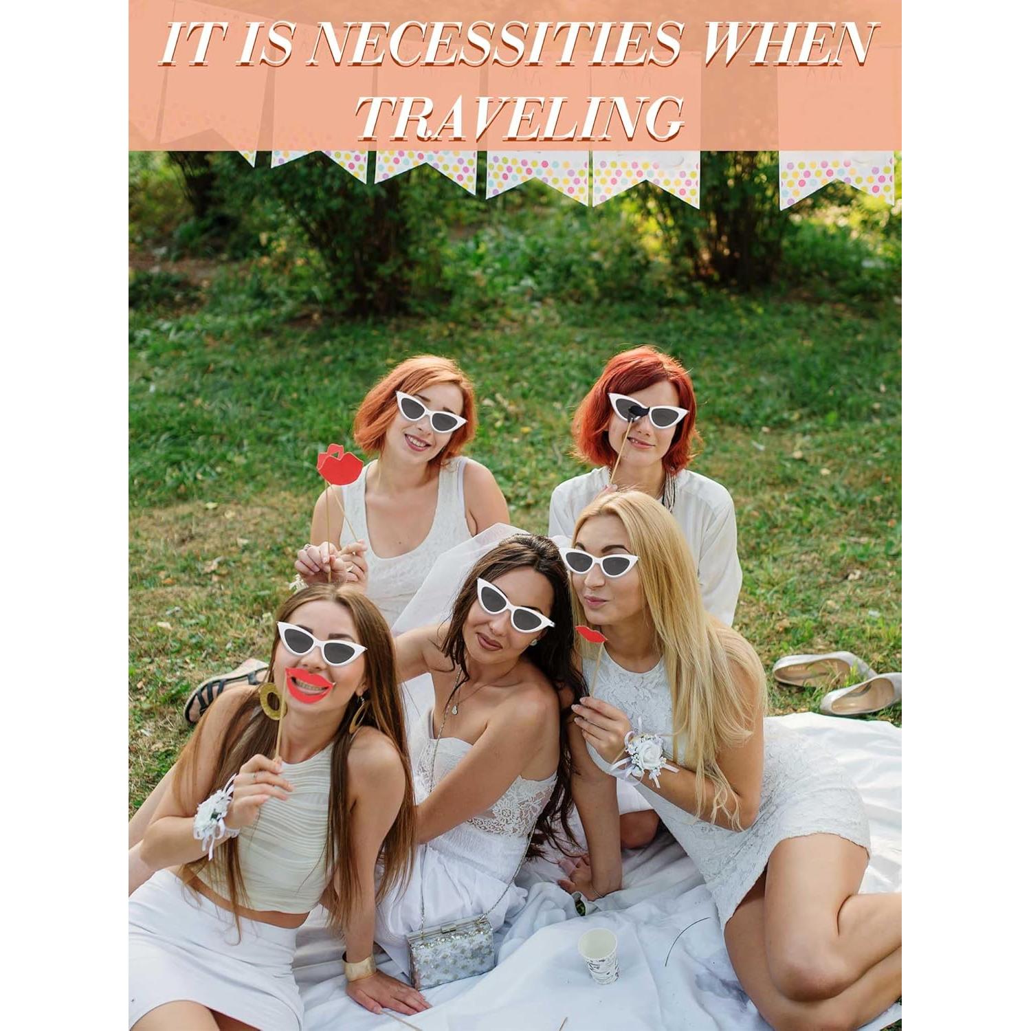 Gafas de Sol Retro Ojo de Gato Leinuosen 8 Pares Coloridas