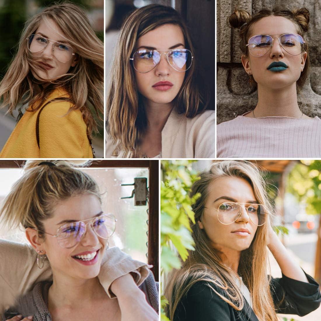 Gafas de Aviador Outray Metal Transparente Unisex