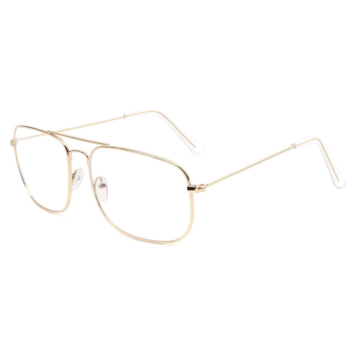 Gafas de Aviador Outray Metal Transparente para Hombres y Mujeres