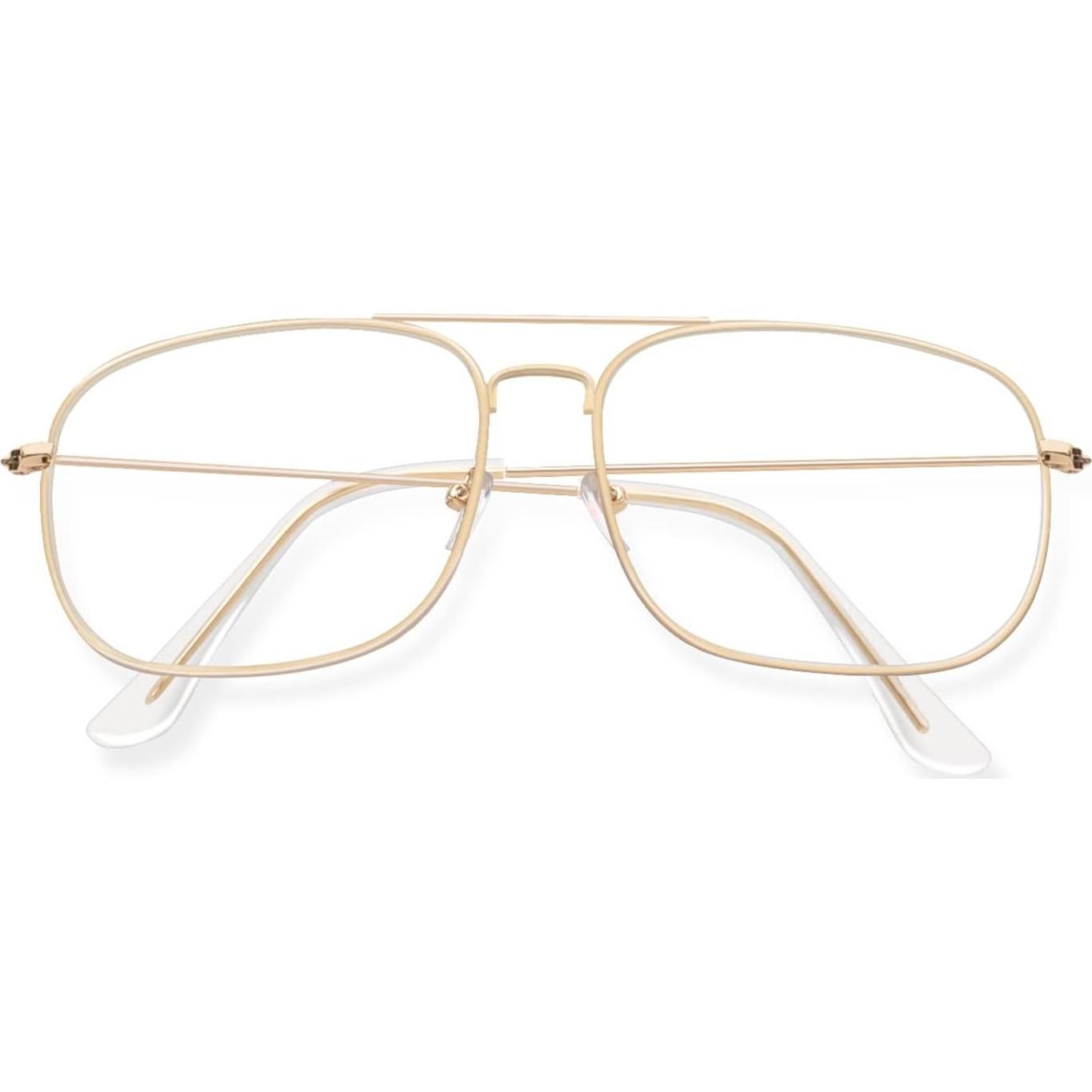 Gafas de Aviador Outray Metal Transparente para Hombres y Mujeres