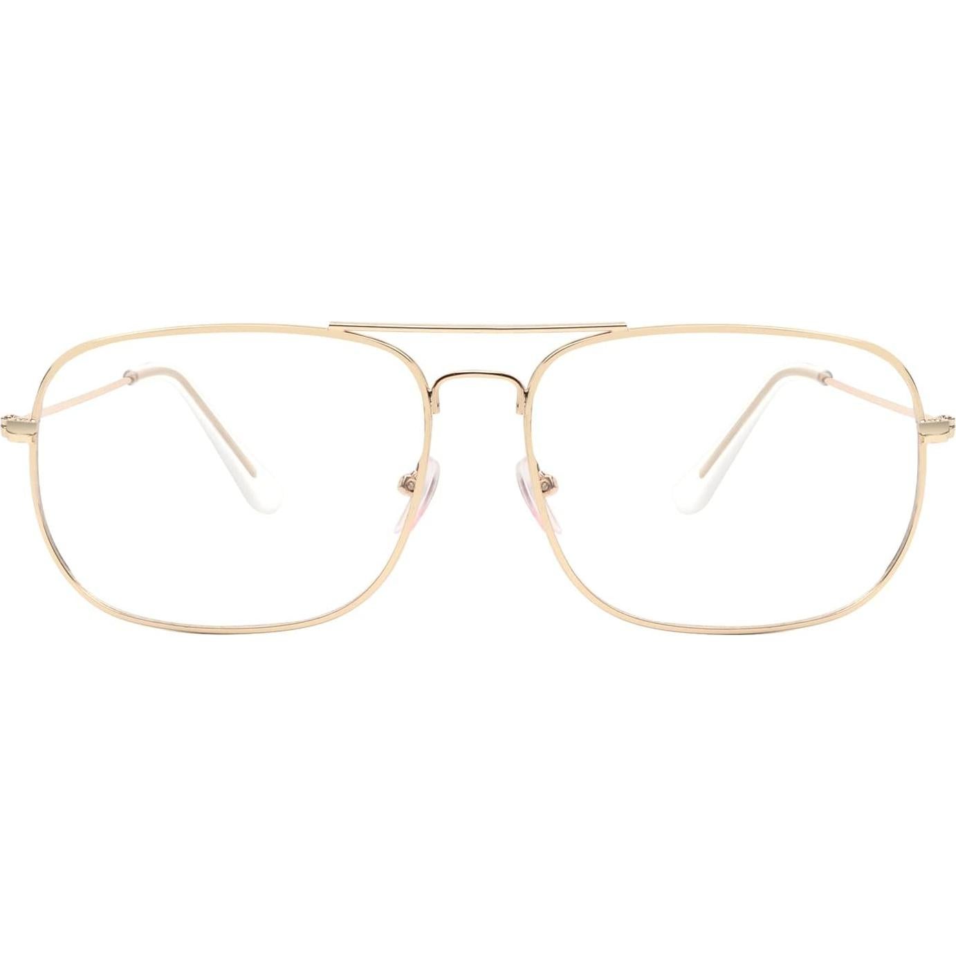 Gafas de Aviador Outray Metal Transparente para Hombres y Mujeres