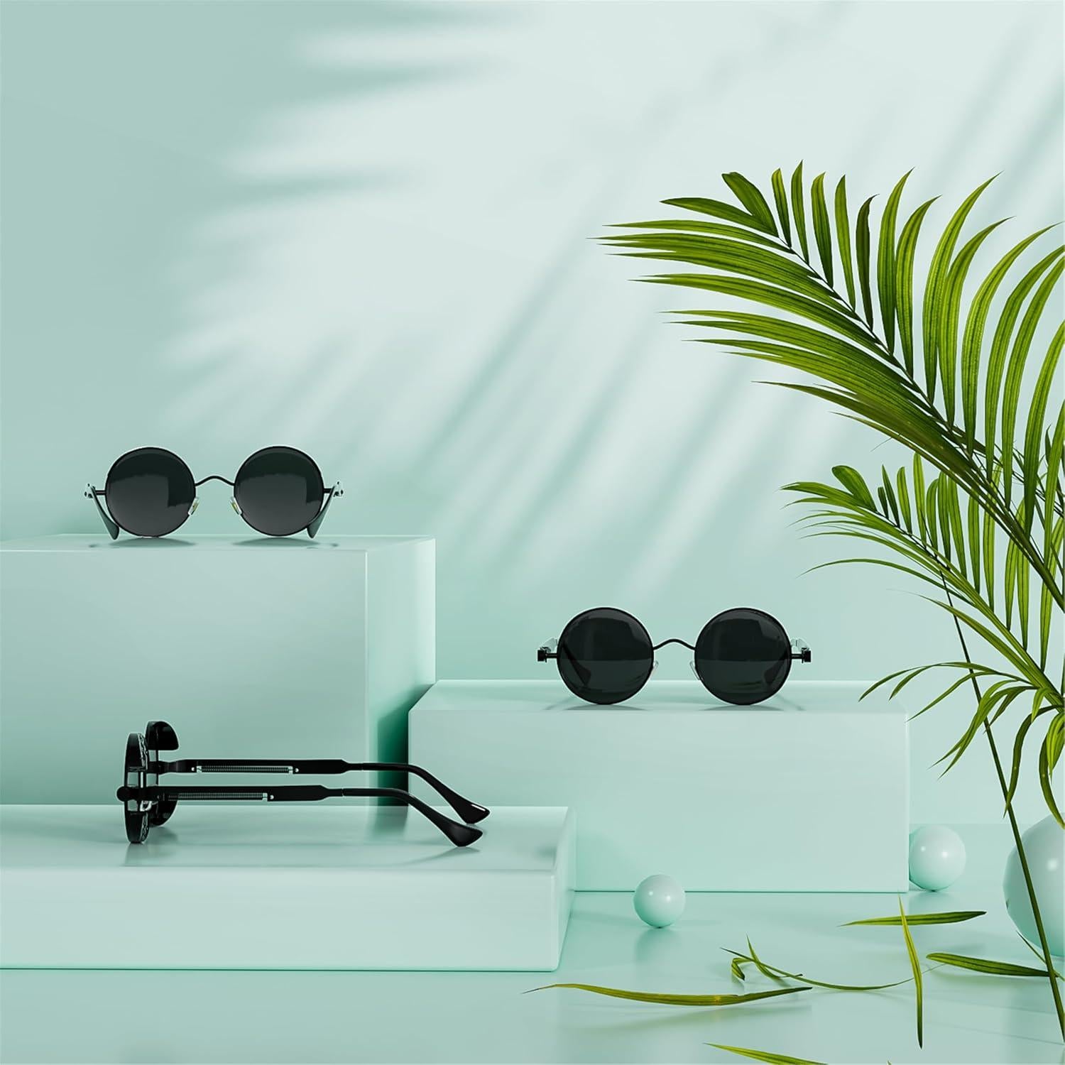 Gafas de Sol Polarizadas ROCKNIGHT Gótico Steampunk UV400 Unisex