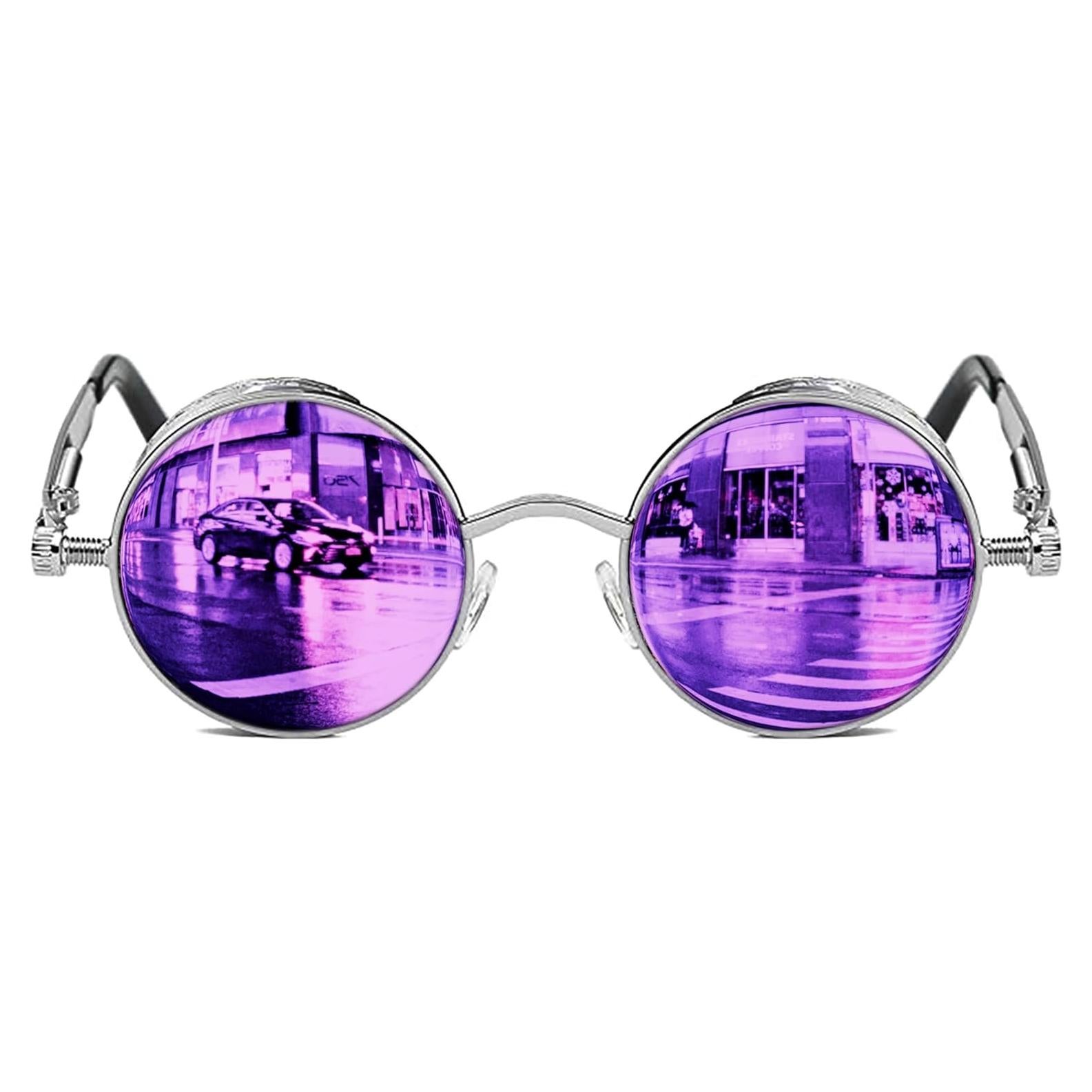 Gafas de sol góticas steampunk ROCKNIGHT UV400 unisex