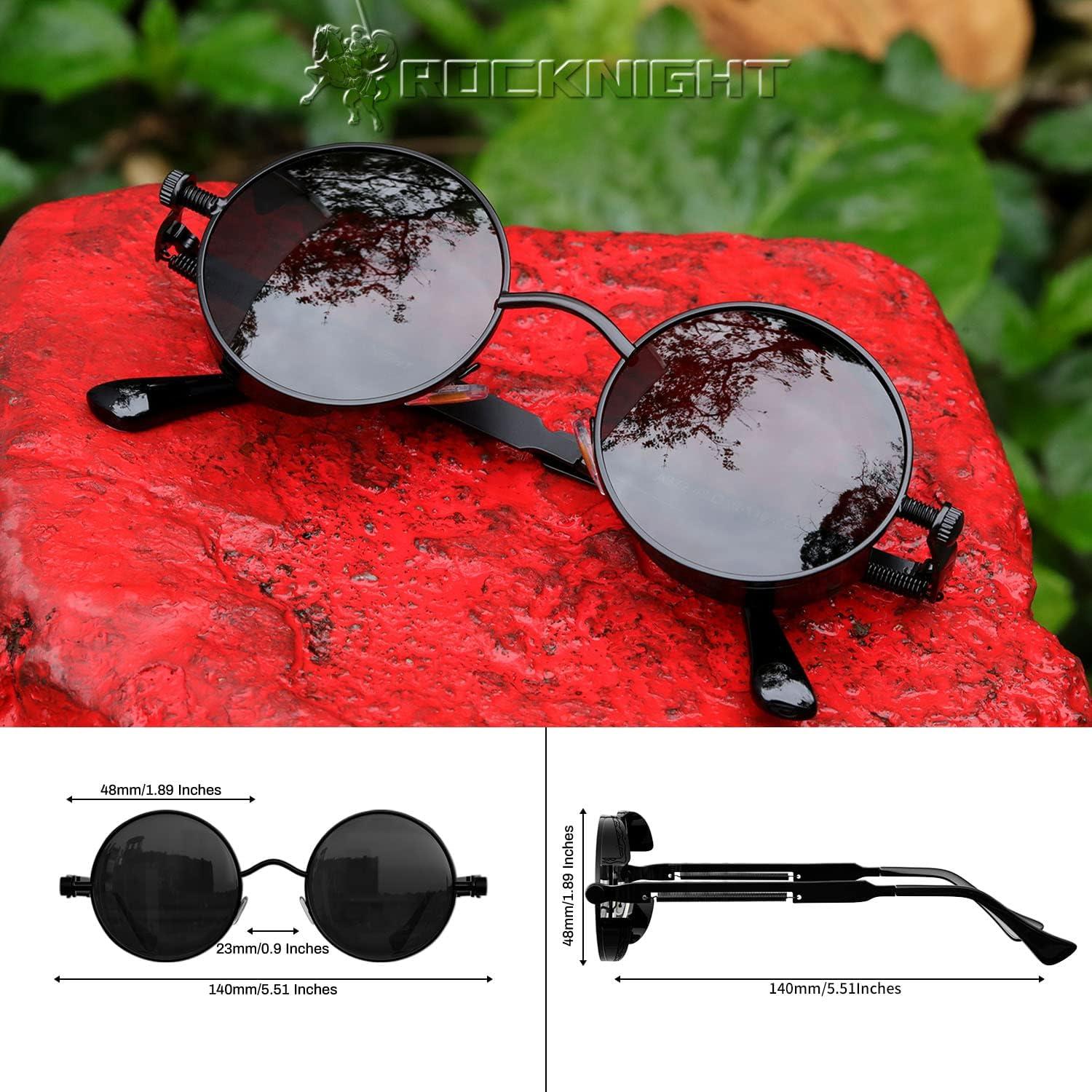 Gafas de Sol ROCKNIGHT Góticas Steampunk UV400 Unisex
